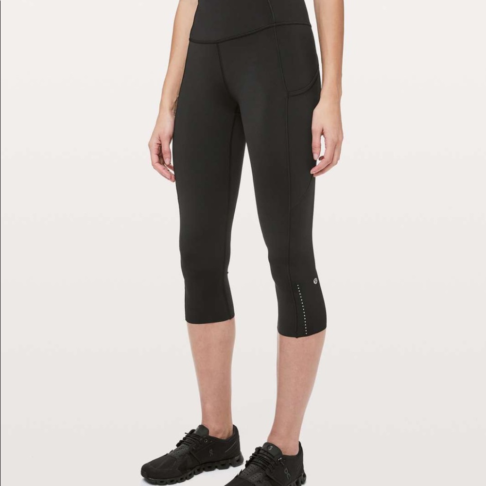 lululemon fast & free crop
